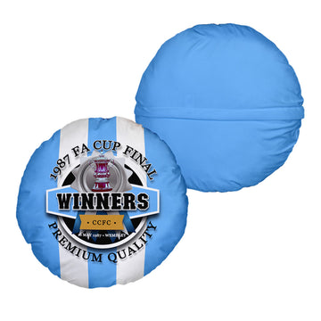 Coventry FA Cup - Football Legends - Circle Cushion 14