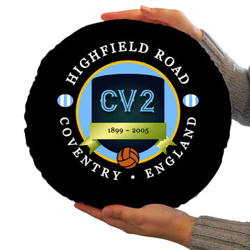Coventry Highfield - Football Legends - Circle Cushion 14