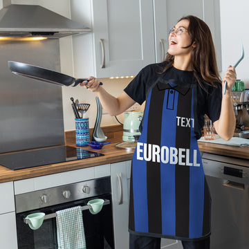 Crawley - 1996 Away Shirt - Personalised Retro Football Adults Apron