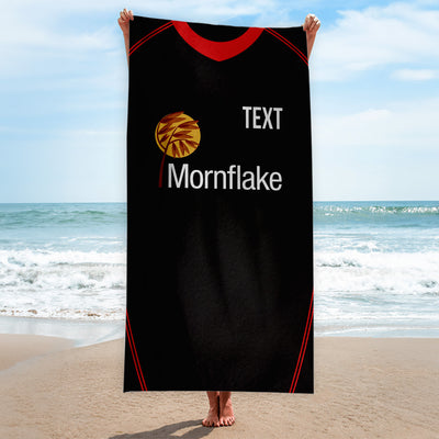Crewe 2012 Away Shirt - Personalised Lightweight, Microfibre Retro Beach Towel - 150cm x 75cm