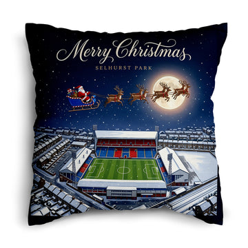 Crystal Palace Christmas Stadium - Cushion - Two Sizes