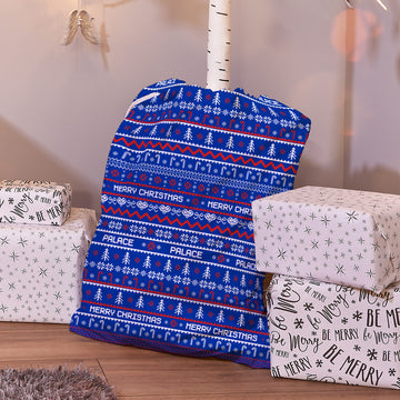 Crystal Palace - Xmas Jumper Pattern - Santa Sack