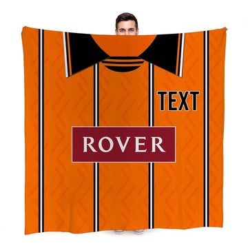 Dundee U Retro United - 1994 Home - Personalised Retro Fleece Blanket 150cm X 150cm