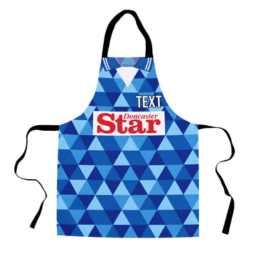 Doncaster - 1994 Away Shirt - Personalised Retro Football Adults Apron