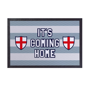 England It's Coming Home -  Retro Door Mat - 60cm x 40cm
