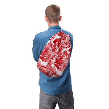 Arsenal Player Montage - Drawstring Duffle bag