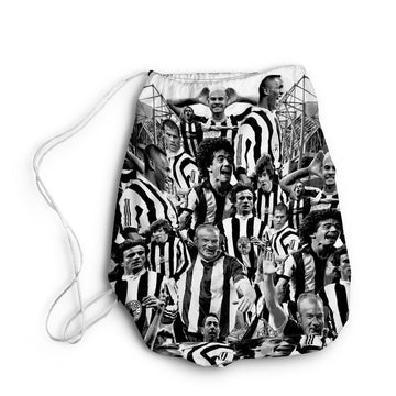 Newcastle Player Montage - Drawstring Duffle bag