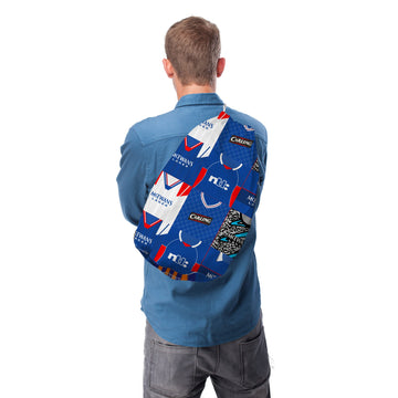 Rangers Kit Montage - Drawstring Duffle bag