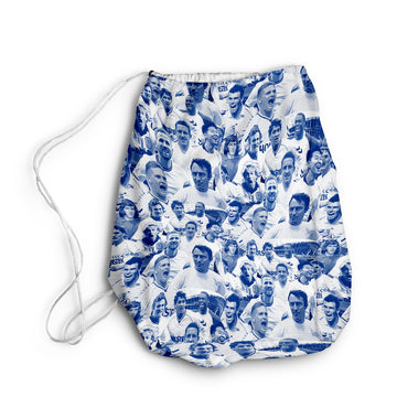 Totts Player Montage - Drawstring Duffle bag