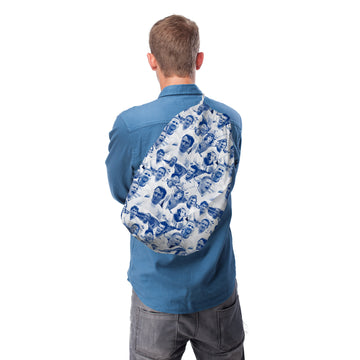 Totts Player Montage - Drawstring Duffle bag