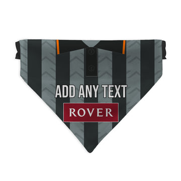 Dundee U 1995 Away Shirt - Personalised Pet Bandana - 4 Sizes