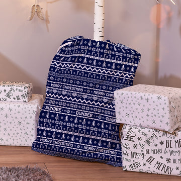 Dundee - Xmas Jumper Pattern - Santa Sack