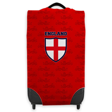England Red Lion Pattern Luggage Cover - 3 Sizes