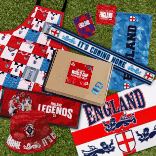 England WC26 Mystery Gift Box | Retro Man Cave Set