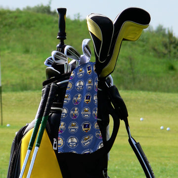 Everton - Football Legends - Retro Lightweight, Microfibre Golf Towel