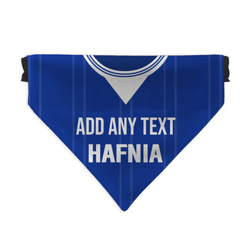 Everton 1984 Home Retro Shirt - Personalised Pet Bandana - 4 Sizes