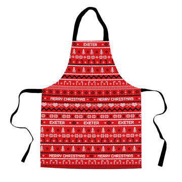 Exeter Xmas Jumper Pattern - Apron