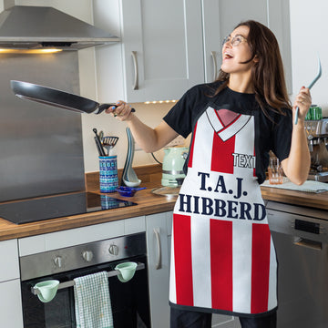 Exeter - 1989 Home Shirt - Personalised Retro Football Adults Apron