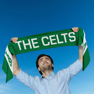 Celtic - Knitted eyelet football scarf