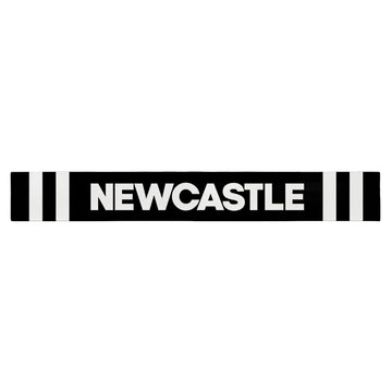 Newcastle - Knitted eyelet football scarf