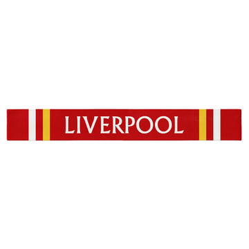 Liverpool - Knitted eyelet football scarf