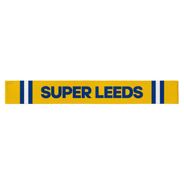 Leeds - Knitted eyelet football scarf