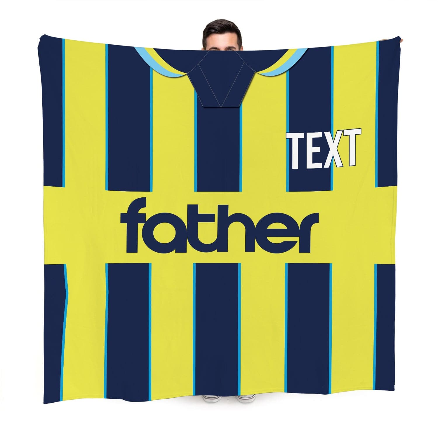 FATHER - Manchester Blue - 1998 Away  - Fleece