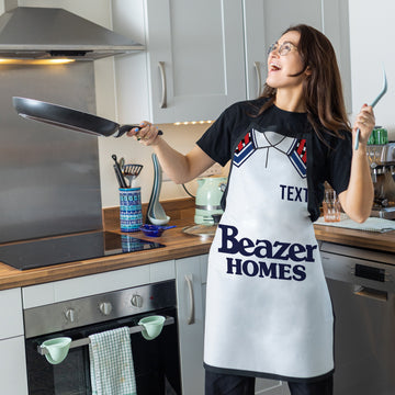 Falkirk - 1992 Away Shirt - Personalised Retro Football Adults Apron