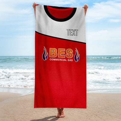 Fleetwood 2013 Home Shirt - Personalised Lightweight, Microfibre Retro Beach Towel - 150cm x 75cm