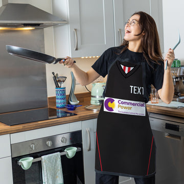 Fleetwood - 2013 Away Shirt - Personalised Retro Football Adults Apron