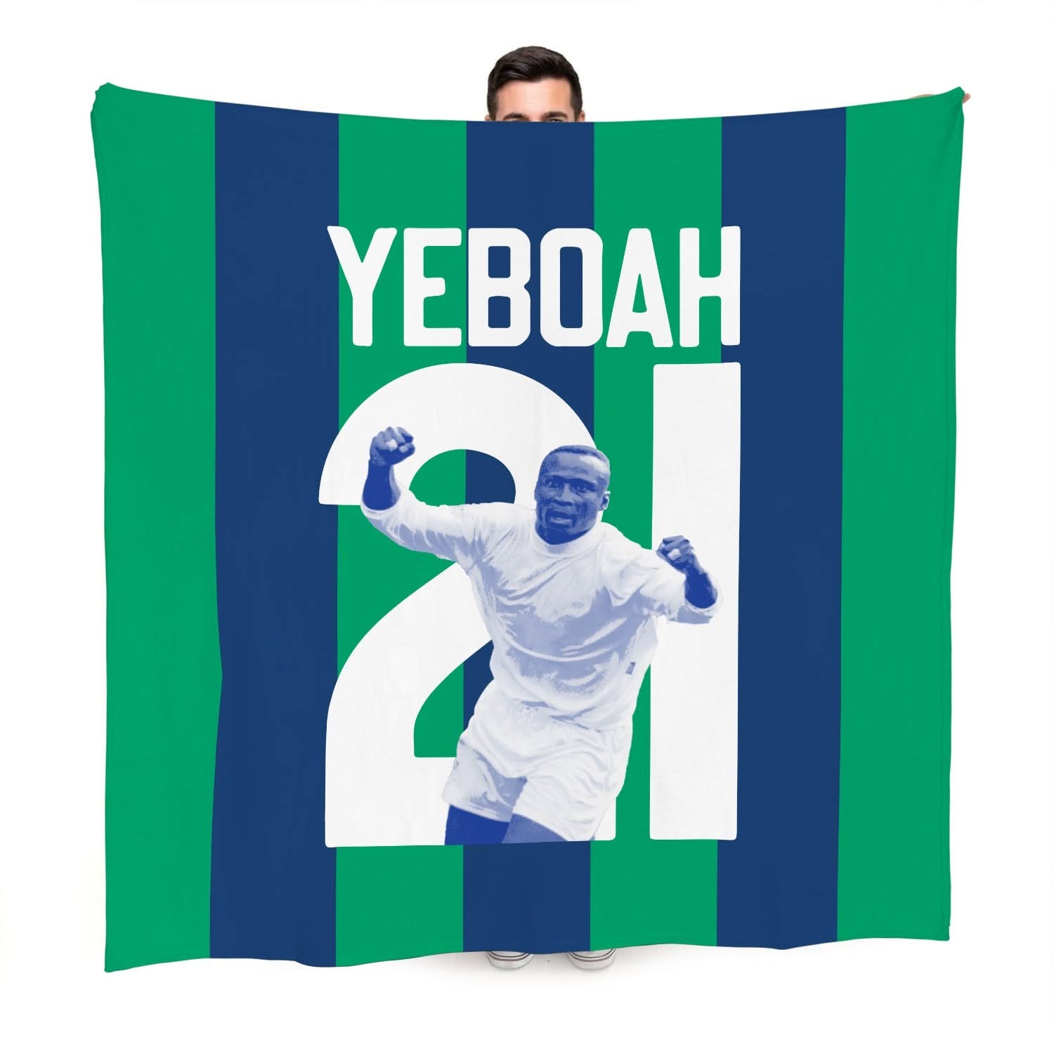 Leeds Yeboah 21 - Fleece 150cm X 150cm