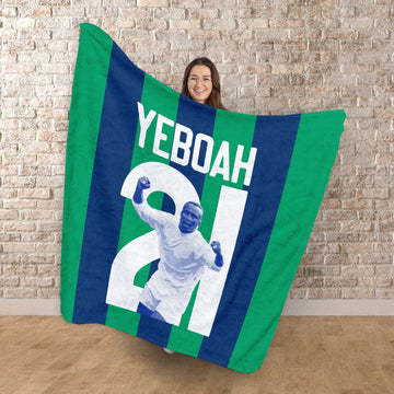 Leeds Yeboah 21 - Fleece 150cm X 150cm