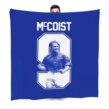 The Rangers McCoist 9 - Fleece 150cm X 150cm