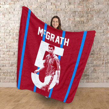 The Holte Enders McGrath 5 - Fleece 150cm X 150cm