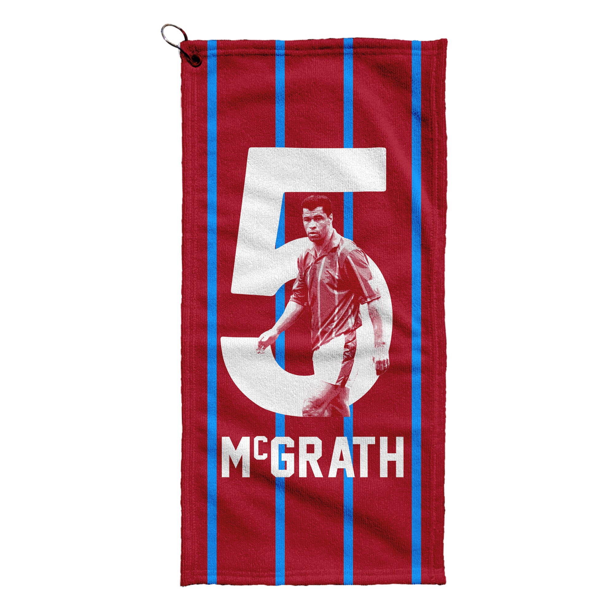 Holte Enders McGrath 5 - Football Legends - Golf Towel