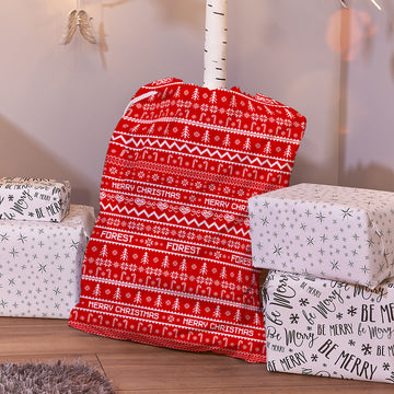 Forest - Xmas Jumper Pattern - Santa Sack