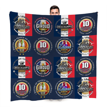France - Legend Collection - Fleece Blanket 150cm X 150cm