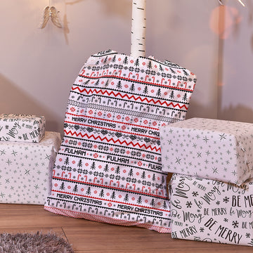 Fulham - Xmas Jumper Pattern - Santa Sack