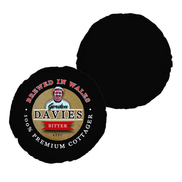 Fulham  Gordon Davies - Football Legends - Circle Cushion 14