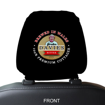 Fulham  Gordon Davies - Football Legends - Headrest Cover