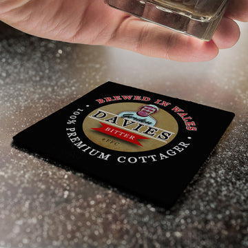 Fulham  Gordon Davies - Football Coaster - Square Or Circle