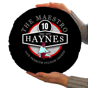 Fulham  Haynes - Football Legends - Circle Cushion 14