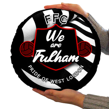 Fulham  We are Fulham - Football Legends - Circle Cushion 14