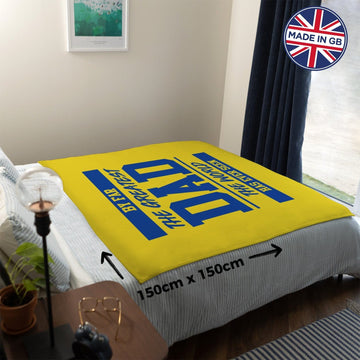 By Far The Greatest Dad - Yellow - Fleece