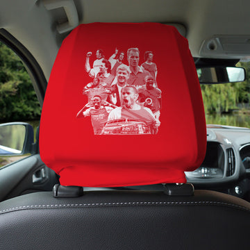 The Gooners Montage - Pack of 2 Car Seat Headrest Covers