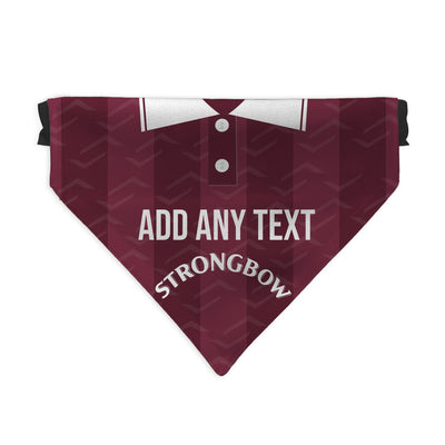 Heart of Midlothian  1997 Home Shirt - Personalised Pet Bandana - 4 Sizes