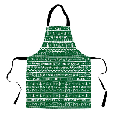 Hibernian Xmas Jumper Pattern - Apron