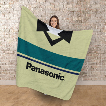 Huddersfield - 1997 Away Shirt - Personalised Retro Fleece Blanket