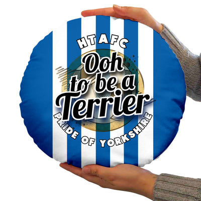 Huddersfield Ooh - Football Legends - Circle Cushion 14"