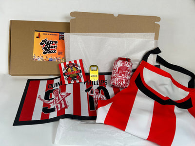 Retro Sunderland Football Mystery Gift Box – Classic Black Cats Man Cave Accessory